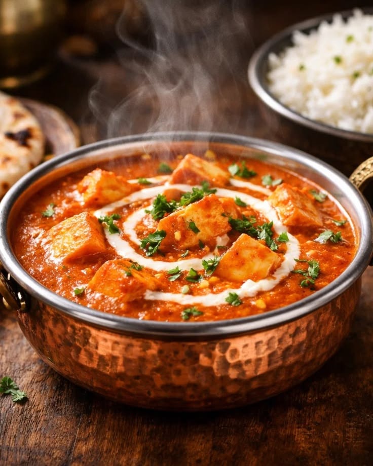 Fresh vegetarian curries and naan at Balaji Chilkur Family Dhaba
